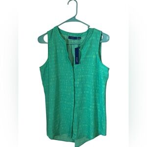 NWT Apt. 9 Vibrant Teal Top Women’s Size Small | Summer Business Office Casual